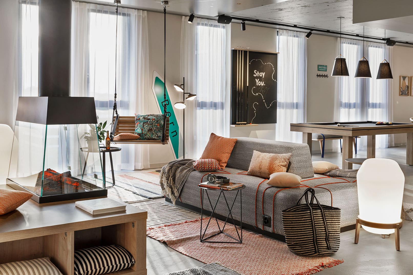 Public Space, modern interior | Stay Kooook Bern Wankdorf