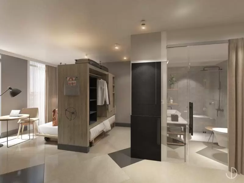 Kooook suites with hideaway kitchen