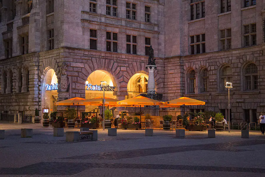 1 Ratskeller Leipzig BILDLEXIKON LEIPZIG Stadtgeschichte Foto