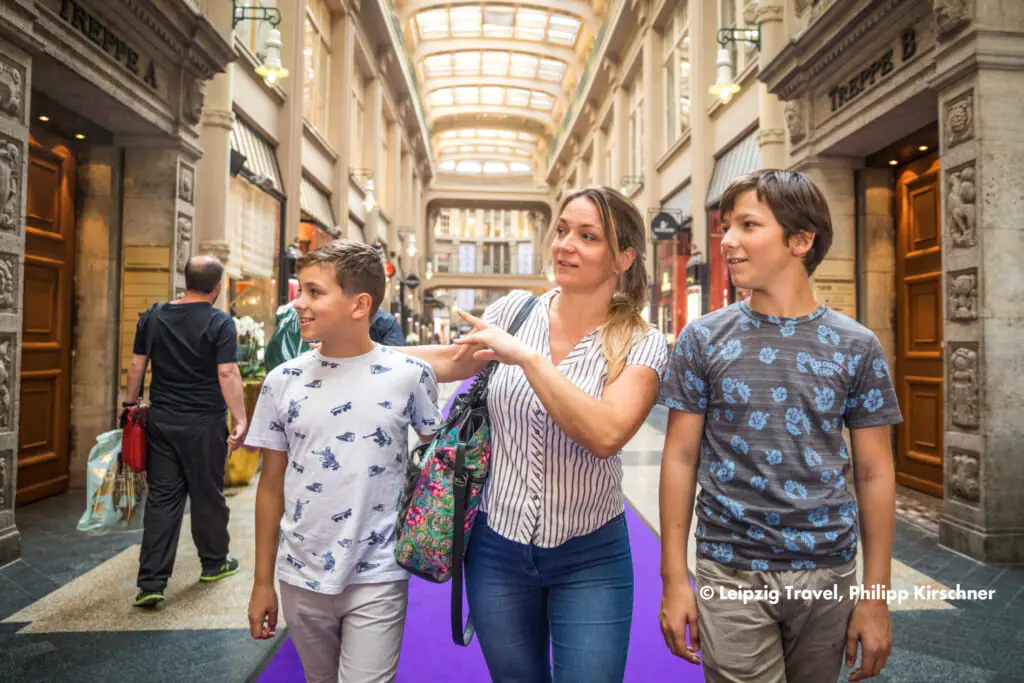 Mädler Passage Leipzig Familie Shopping Freizeit Philipp Kirschner Leipzig Travel