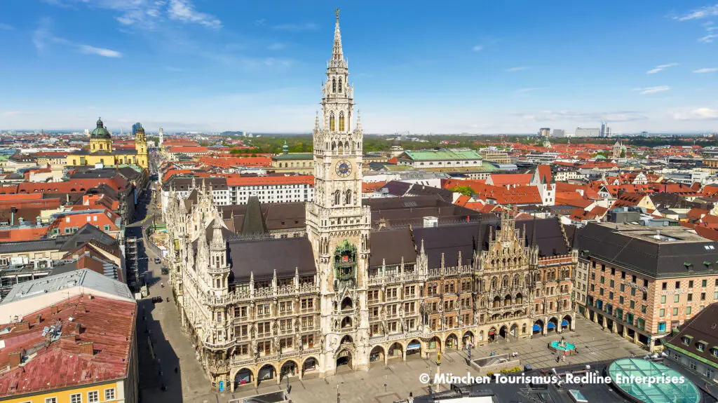 Marienplatz Neues Rathaus © München Tourismus Redline Enterprises