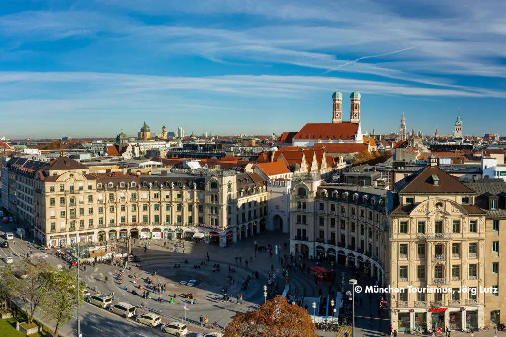 Panorama Stachus © München Tourismus Joerg Lutz