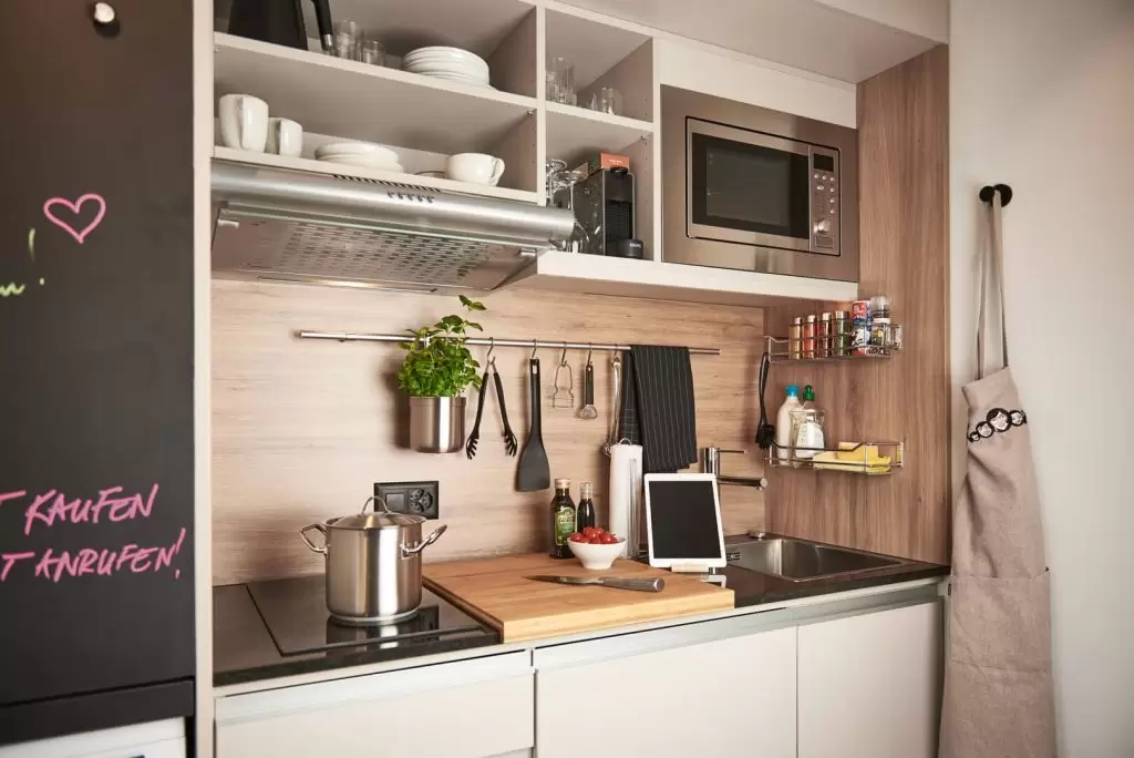 Kitchenettes at Stay Kooook Studios in Ber and Nuremberg