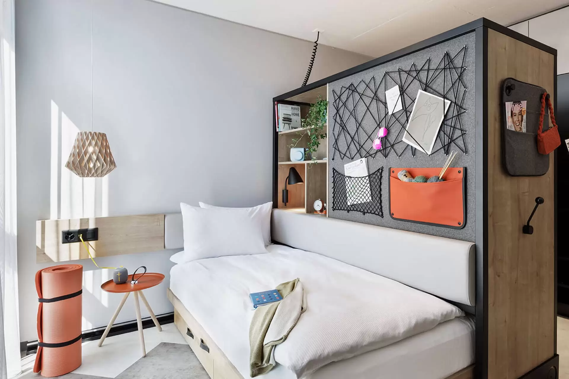 Double beds and charging ports near Beds, Stay Kooook Accommodation